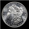 Image 2 : ***Auction Highlight*** 1881-s Morgan Dollar $1 Graded GEM+ DMPL By USCG (fc)