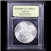 Image 4 : ***Auction Highlight*** 1889-s Morgan Dollar $1 Graded Select+ Unc By USCG (fc)