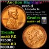 Image 1 : ***Auction Highlight*** 1925-d Mint Error Lincoln Cent 1c Graded Choice+ Unc RD By USCG (fc)