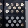 Image 6 : Partial Washington Quarters book 1964-1998 67 coins