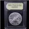 Image 2 : 1995-d OlympicsTrack & Field Modern Commem Dollar $1 Grades ms70, Perfection
