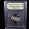 Image 2 : 1991-s Mount Rushmore Modern Commem Half Dollar 50c Grades GEM++ Proof Deep Cameo