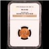 Image 2 : NGC 1995/1995 DDO Lincoln Cent 1c Graded ms65 rd By NGC