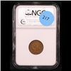 Image 3 : NGC 1863 Indian Civil War Token 1c Graded au58 By NGC