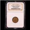 Image 2 : NGC 1863 Shoot Him on the Spot Dix Civil War Token 1c Graded au58 By NGC