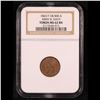 Image 2 : NGC 1863 Army & Navy Civil War Token 1c Graded ms62 bn By NGC