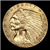 Image 2 : ***Auction Highlight*** 1926-p Gold Indian Quarter Eagle $2 1/2 Graded Select Unc By USCG (fc)