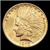 Image 2 : ***Auction Highlight*** 1915-p Gold Indian Eagle $10 Graded Select Unc By USCG (fc)