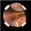 Image 3 : ***Auction Highlight*** NGC 1959-82 Mint Error Lincoln Cent 1c Graded ms64 rb By NGC (fc)
