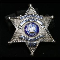 Vintage Baton Rouge Louisina Plant Security Badge