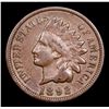 Image 2 : 1892 Indian Cent 1c Grades vf+