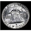 Image 3 : 1961-d Franklin Half Dollar 50c Grades Select Unc+ FBL