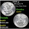 Image 1 : 1898-p Morgan Dollar $1 Grades Choice+ Unc