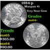 Image 1 : 1884-p Morgan Dollar $1 Grades Choice+ Unc