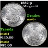 Image 1 : 1882-p Morgan Dollar $1 Grades Select+ Unc