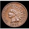 Image 2 : 1887 Indian Cent 1c Grades Choice AU/BU Slider