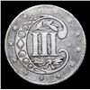 Image 3 : 1858 Three Cent Silver 3cs Grades vf++