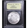 Image 4 : ***Auction Highlight*** 1891-p Morgan Dollar $1 Graded Select+ Unc By USCG (fc)