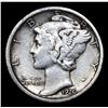 Image 2 : 1926-d Mercury Dime 10c Grades vf, very fine