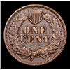 Image 3 : 1874 Indian Cent 1c Grades xf details