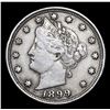 Image 2 : 1899 Liberty Nickel 5c Grades vf++