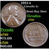 Image 1 : 1911-s Lincoln Cent 1c Grades vf++