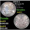 Image 1 : 1904-o Morgan Dollar $1 Grades Choice+ Unc