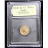 Image 4 : ***Auction Highlight*** 1926-p Gold Indian Quarter Eagle $2 1/2 Graded Select Unc By USCG (fc)