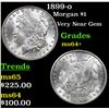 Image 1 : 1899-o Morgan Dollar $1 Grades Choice+ Unc