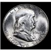 Image 2 : 1948-d Franklin Half Dollar 50c Grades Select Unc+ FBL