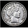 Image 2 : 1914-d Barber Dime 10c Grades xf+