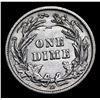 Image 3 : 1914-d Barber Dime 10c Grades xf+