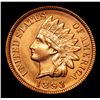 Image 2 : ***Auction Highlight*** 1893 Indian Cent 1c Graded Gem+ Unc RD by USCG