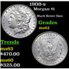 Image 1 : 1900-s Morgan Dollar $1 Grades Select Unc