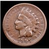 Image 2 : ***Auction Highlight*** 1897 Mint Error Triple Struck Indian Cent 1c Graded vg+ By USCG (fc)