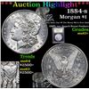Image 1 : ***Auction Highlight*** 1884-s Morgan Dollar $1 Graded Select+ Unc By USCG (fc)