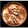 Image 2 : *** Highlight Of The Entire Auction*** 1964 Special Mint Set Lincoln Cent 1c Graded Gem+ rd By USCG 