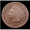 Image 2 : 1870 Indian Cent 1c Grades vg+