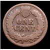 Image 3 : 1870 Indian Cent 1c Grades vg+