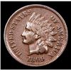 Image 2 : ***Auction Highlight*** 1869/69 Indian Cent 1c Graded vf++ By USCG (fc)