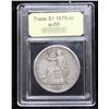 Image 4 : ***Auction Highlight*** 1875-cc Trade Dollar $1 Graded AU, Almost Unc By USCG (fc)