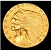 Image 2 : ***Auction Highlight*** 1911-p Gold Indian Quarter Eagle $2 1/2 Graded Select Unc By USCG (fc)