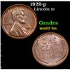 Image 1 : 1929-p Lincoln Cent 1c Grades Select Unc BN