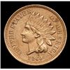 Image 2 : 1860 Indian Cent 1c Grades Unc Details