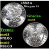 Image 1 : 1882-s Morgan Dollar $1 Grades Select Unc