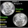 Image 1 : 1900-o Morgan Dollar $1 Grades Select+ Unc