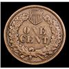 Image 3 : 1861 Indian Cent 1c Grades vf++
