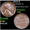 Image 1 : 1922-d Lincoln Cent 1c Grades vf++