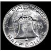 Image 3 : 1958-d Franklin Half Dollar 50c Grades Select Unc+ FBL