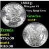 Image 1 : 1883-p Morgan Dollar $1 Grades Choice+ Unc
